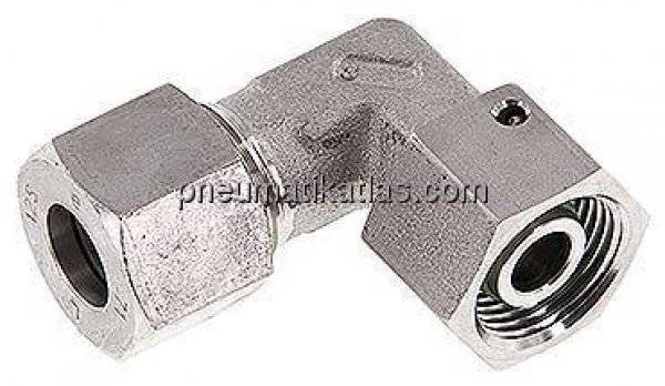 Einstellb. Winkel-Schneidringverschr. 12 S (M20x1,5), 1.4571