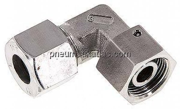 Einstellb. Winkel-Schneidringverschr. 14 S (M22x1,5), 1.4571