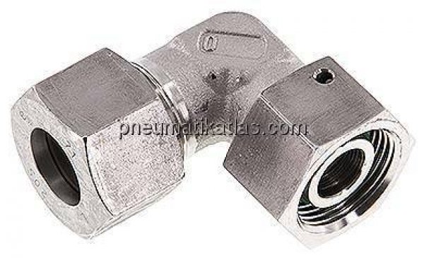 Einstellb. Winkel-Schneidringverschr. 20 S (M30x2), 1.4571