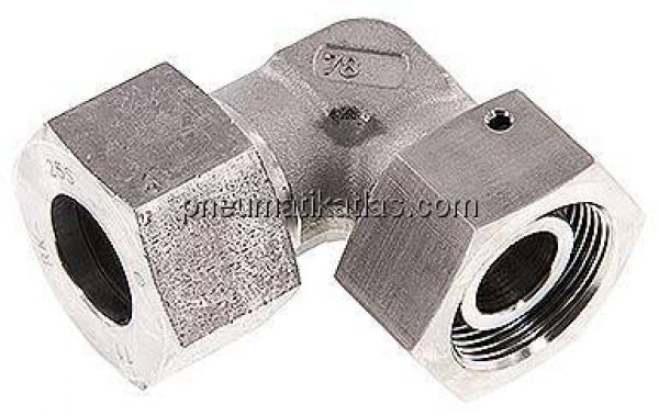 Einstellb. Winkel-Schneidringverschr. 25 S (M36x2), 1.4571