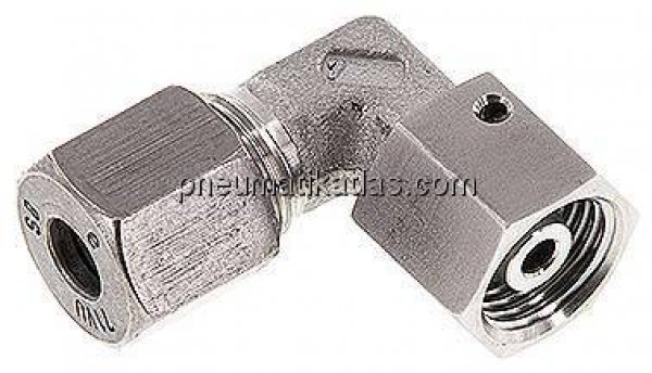 Einstellb. Winkel-Schneidringverschr. 8 S (M16x1,5), 1.4571