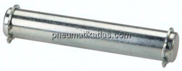 ISO 15552-Bolzen 125 mm, Stahl verzinkt