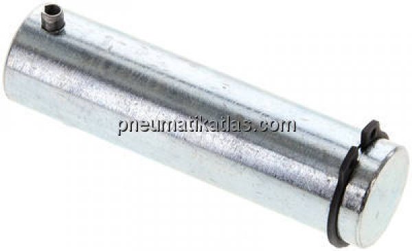 ISO 15552-Bolzen 80 mm (sphärisch), Stahl verzinkt