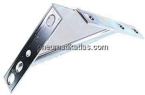 Winkelkonsole 207 x 165mm, Stahl verzinkt