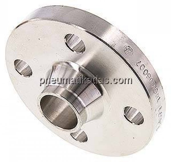 Vorschweißflansch DN25-PN40 (DIN/EN), DIN 2635 & EN 1092-1 (Typ 11), 33,7mm, 1.4571