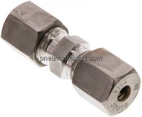 Gerade Schneidringverschraubung 6 S (M14x1,5), Klemmring 1.4571 (NC)