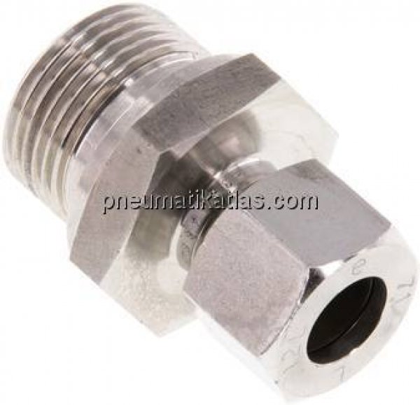 Gerade Schneidringverschr. G 3/4"-12 L (M18x1,5), 1.4571