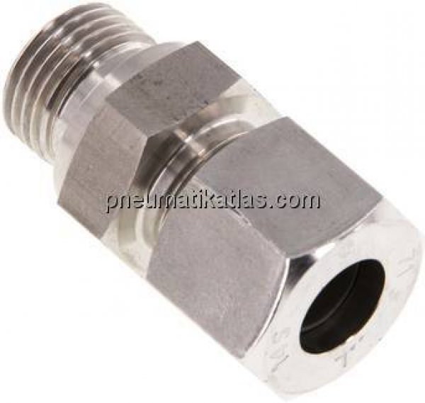 Gerade Schneidringverschr. G 1/2"-14 S (M22x1,5), 1.4571