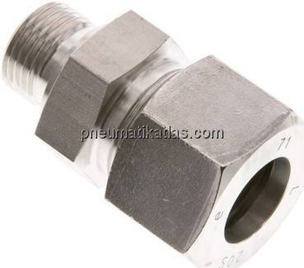 Gerade Schneidringverschr. G 1/2"-20 S (M30x2), 1.4571