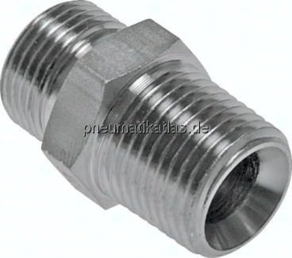 ORFS-Einschraubverschraubung UNF 9/16"-18(AG)-NPT 1/4"