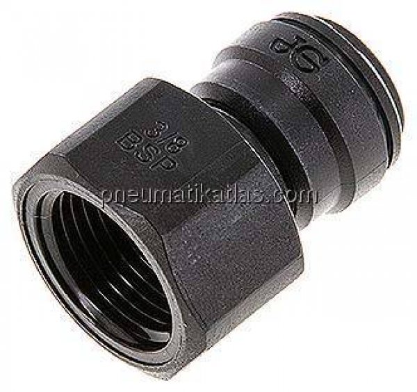 Steckanschluss m. Innengew. G 3/8"-8mm, IQS-FDA