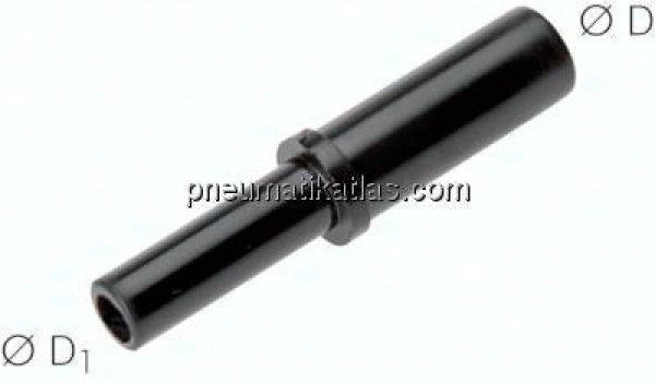Stecknippel 6mm-4mm, IQS-Standard