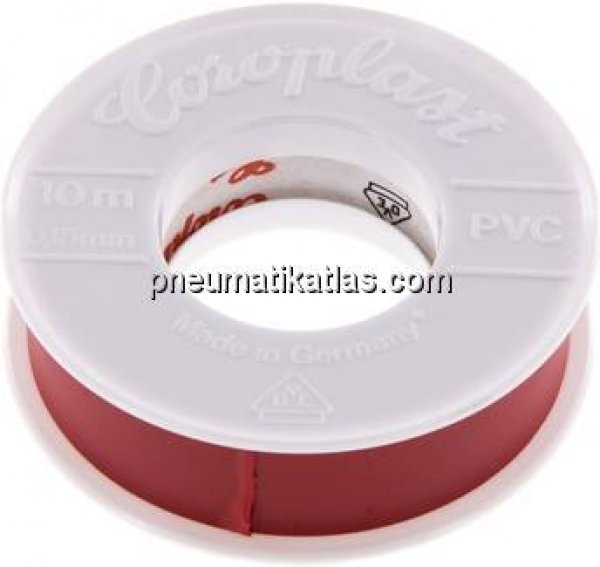 Coroplast-Elektroisolierband, VDE, 15mm/10mtr., rot