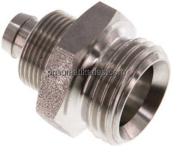 Gerades Gewindestück G 1/2"-10x8mm, 1.4571 ohne Mutter
