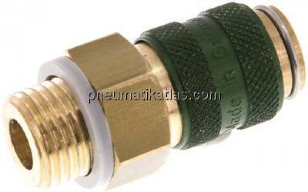Kupplungsdose (NW5) G 1/4"(AG), Messing