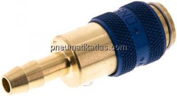 Kupplungsdose (NW5) 6 (1/4")mm Schlauch, Messing