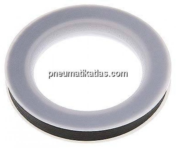 NBR / PTFE-Ersatzdichtung f. Kamlock-Kupplung DN32 (1-1/4")