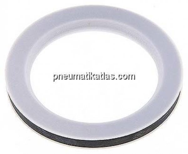 NBR / PTFE-Ersatzdichtung f. Kamlock-Kupplung DN50 (2")