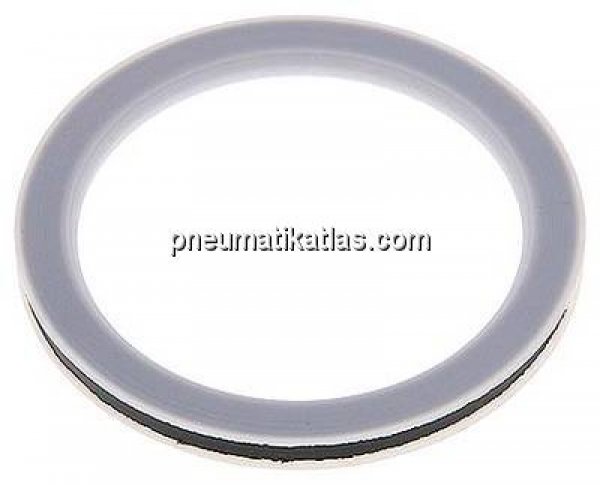 FKM / PTFE-Ersatzdichtung f. Kamlock-Kupplung DN75 (3")