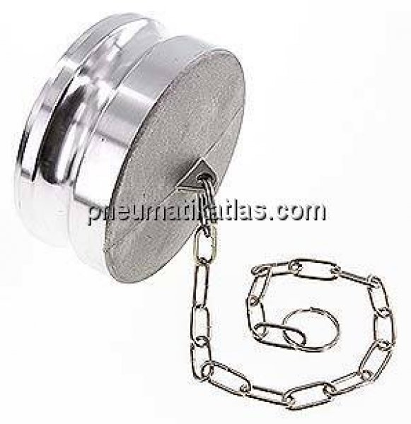 Kamlock-Verschlussstecker (DP) 4", Aluminium