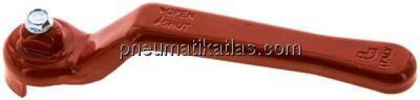 Kombigriff-rot, Größe 4, Standard (Stahl verzinkt und lackiert)