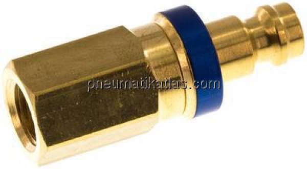 Kupplungsstecker (NW5) G 1/8"(IG), Messing