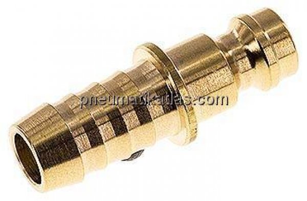 Kupplungsstecker (NW5) 8 (5/16")mm Schlauch, Messing