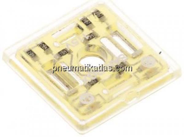 Leuchtende Dichtung, 115 V AC/DC, Größe 0 (Industrienorm C)