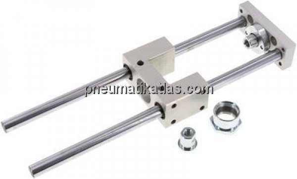 Führungseinheit für ISO6432-Ø 20 & 25mm, Hub 200mm