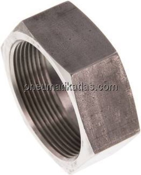 Überwurfmutter f. Schneidringverschr. 42 L (M52x2), 1.4571