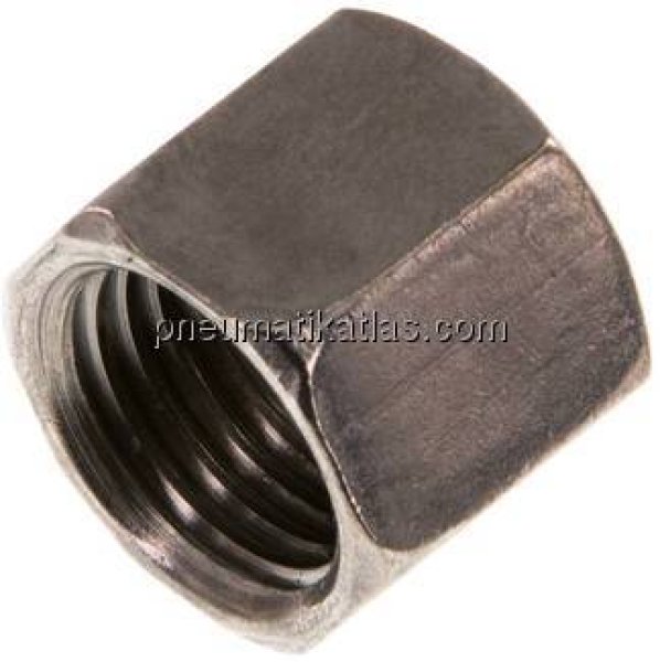 Überwurfmutter f. Schneidringverschr. 8 L (M14x1,5), 1.4571