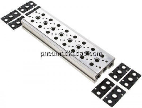 Reihenleiste (8-fach) für SF3000 (5/2 und 5/3-Wege)