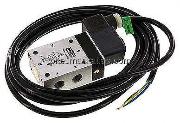 3/2-Wege Magnetventil, G 1/4", Federrückstellung (NO), 24 V= (ATEX)