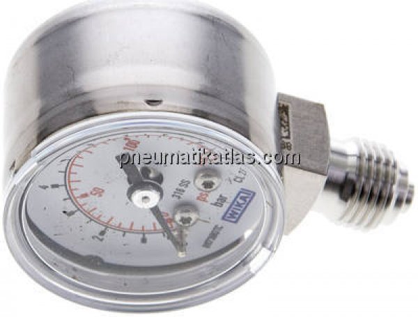 ES-Manometer senkrecht, 40mm, 0 - 10 bar, G 1/4"