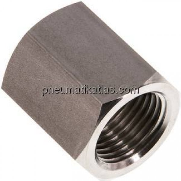 Muffe G 1/2"-G 1/2", 1.4571