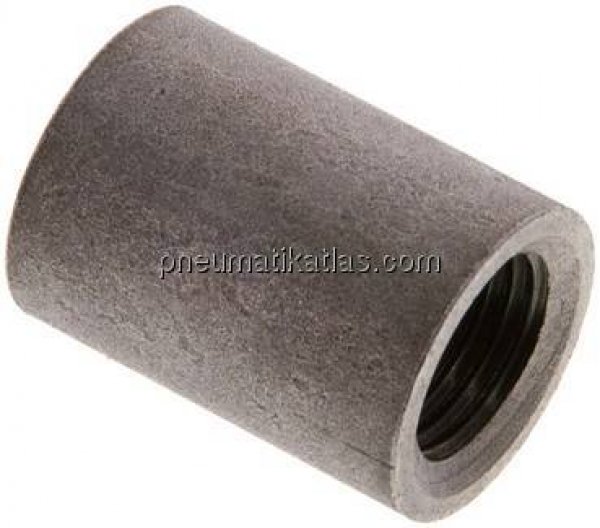Anschweißmuffe Rp 1/4"-25mm, ST 37-2 (DIN2986-voll)