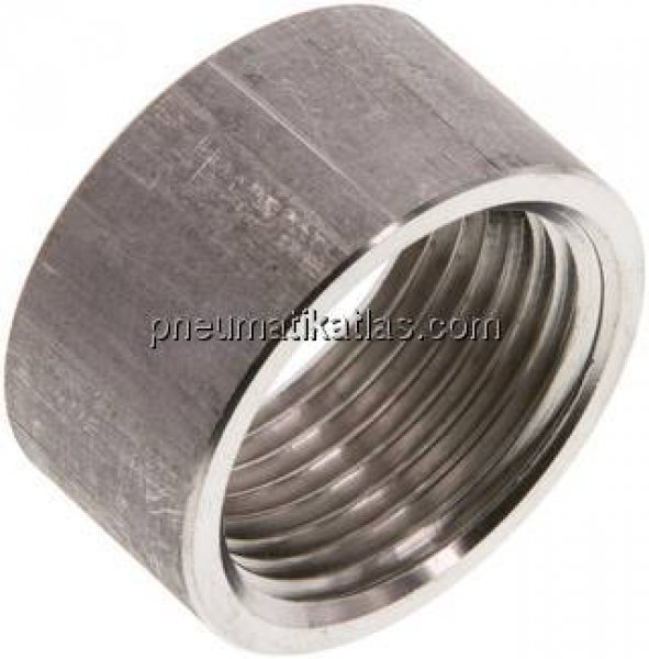 Anschweißmuffe Rp 1"-20mm, 1.4571 (DIN2986-halb)