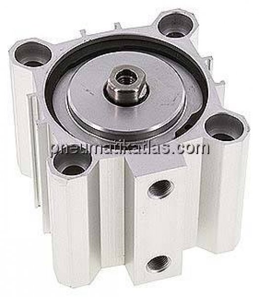 Kurzhubzylinder, doppeltwirkend, Kolben 63mm, Hub 30mm
