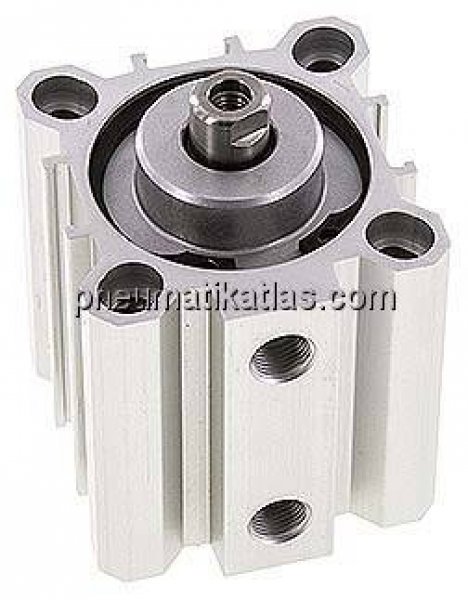 Kurzhubzylinder, doppeltwirkend, Kolben 40mm, Hub 20mm