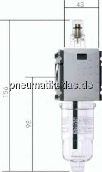 FUTURA Micro-Nebelöler, G 1/4", Baureihe 0