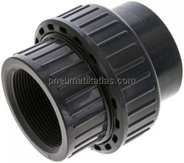 Gewindeverschraubung, PVC-U/ EPDM, Rp 2" IG