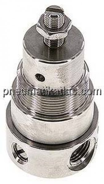 Druckregler, 1.4404, G 1/4", 0,2 - 3bar (nicht rücksteuerbar)