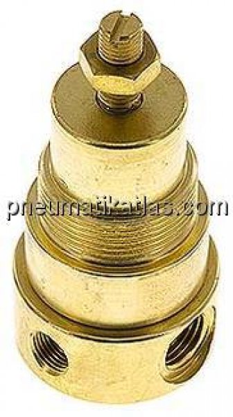 Druckregler, Messing, G 1/4", 0,2 - 3bar (Standard)