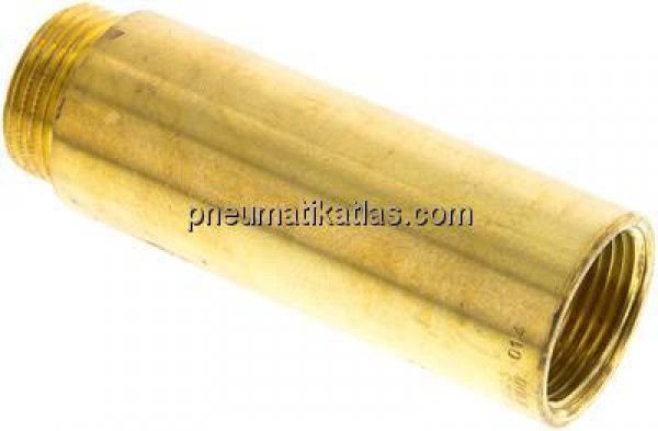 Gewindeverlängerung G 1"-100mm, Messing