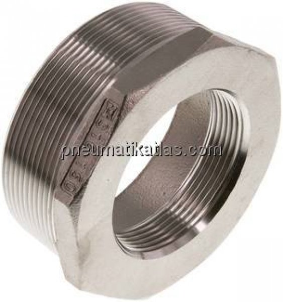 Reduziernippel R 3"(AG)-Rp 2"(IG), 1.4408