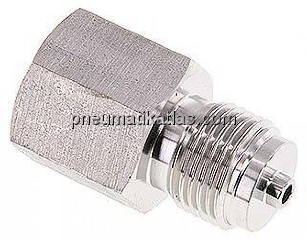 Manom.-Reduzierung G 1/2"(AG)-M 20x1,5(IG). 1.4571, 46mm