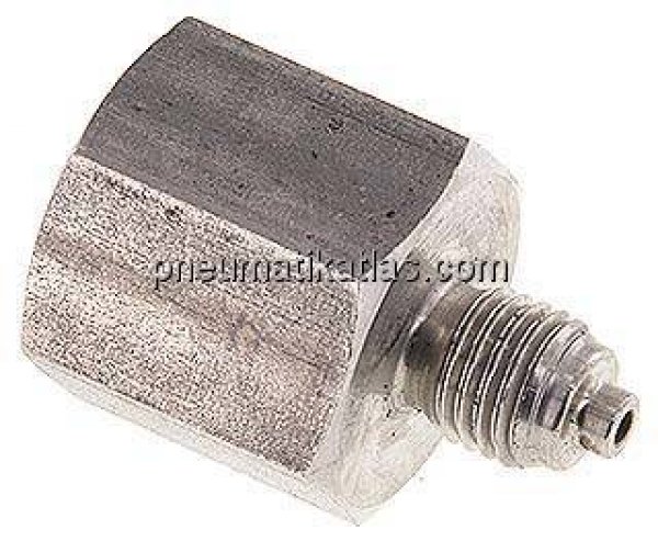 Manom.-Reduzierung M 12x1,5(AG)-G 1/2"(IG). 1.4571, 39mm