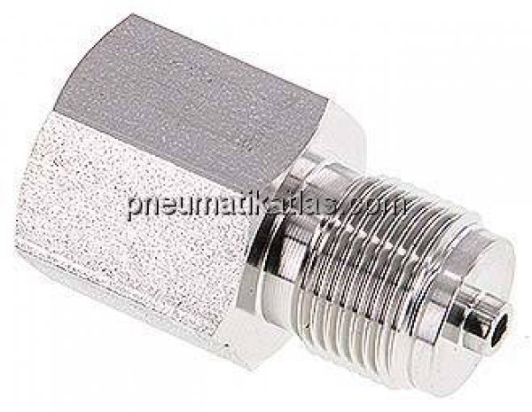 Manom.-Reduzierung M 20x1,5(AG)-G 1/2"(IG). 1.4571, 46mm