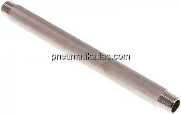 Rohrdoppelnippel R 1/4"-160mm, 1.4571