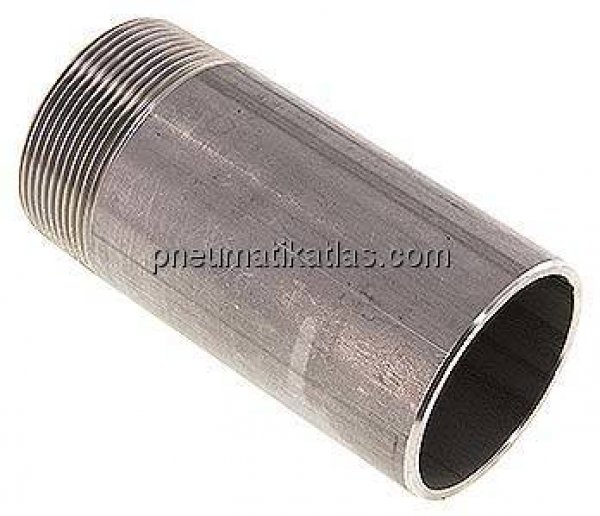 Anschweißnippel R 2"-120mm-60,3mm, 1.4571